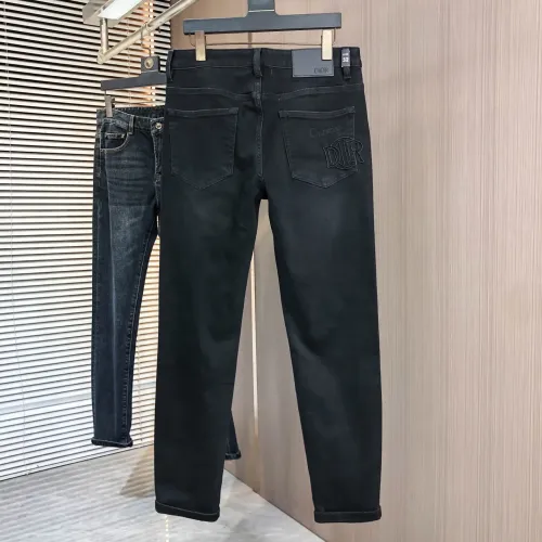 Replica Christian Dior Jeans For Men #1405553 $68.00 USD for Wholesale
