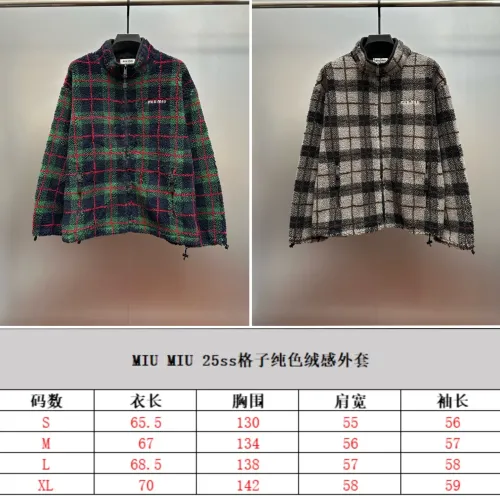 Replica MIU MIU Jackets Long Sleeved For Men #1405586 $96.00 USD for Wholesale