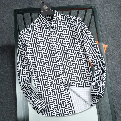 Cheap Balmain Shirts Long Sleeved For Men #1405861, $$38.00 USD On Balmain Shirts
