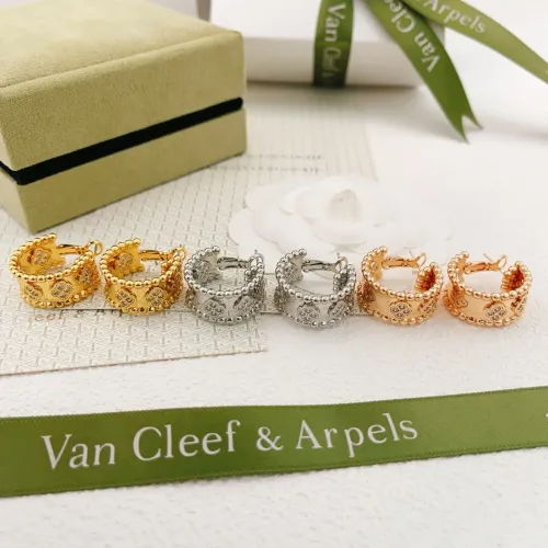 Replica Van Cleef & Arpels Earrings For Women #1406126 $29.00 USD for Wholesale