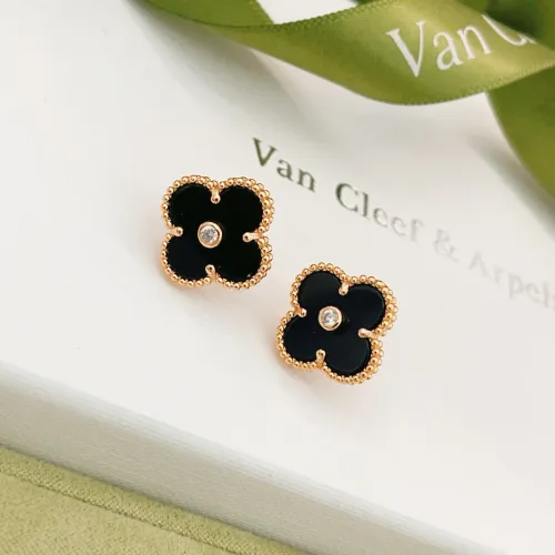 Replica Van Cleef & Arpels Earrings For Women #1406175 $25.00 USD for Wholesale