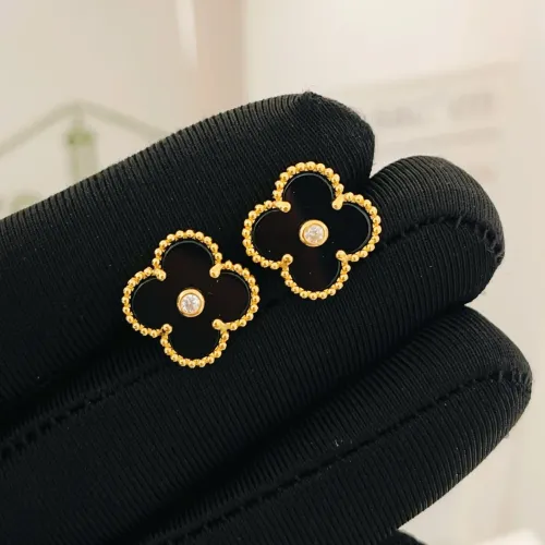Replica Van Cleef & Arpels Earrings For Women #1406176 $25.00 USD for Wholesale