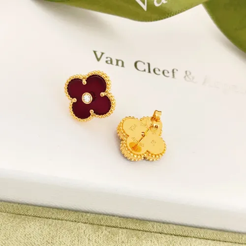Replica Van Cleef & Arpels Earrings For Women #1406187 $25.00 USD for Wholesale