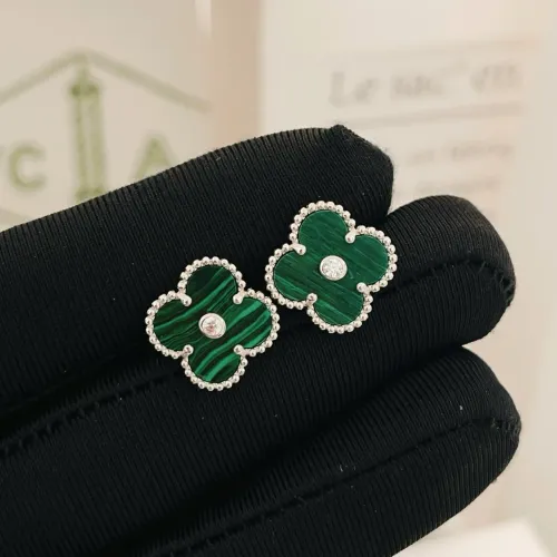 Replica Van Cleef & Arpels Earrings For Women #1406188 $25.00 USD for Wholesale