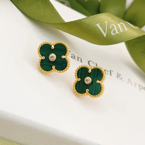 Replica Van Cleef & Arpels Earrings For Women #1406192 $25.00 USD for Wholesale