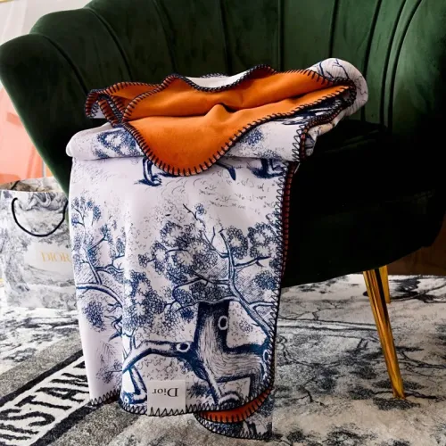Replica Christian Dior Blanket #1406255 $64.00 USD for Wholesale