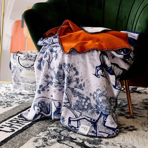 Replica Christian Dior Blanket #1406255 $64.00 USD for Wholesale