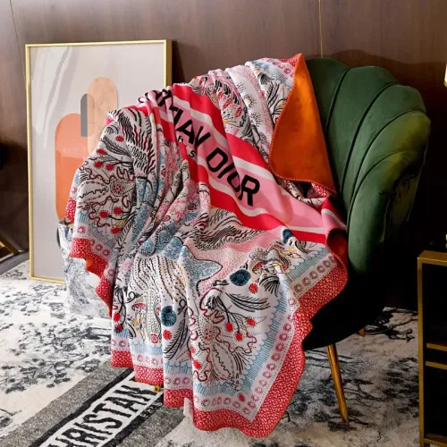 Replica Christian Dior Blanket #1406279 $64.00 USD for Wholesale