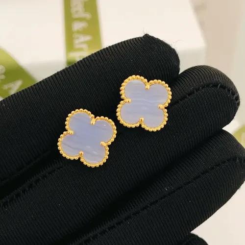 Replica Van Cleef & Arpels Earrings For Women #1406289 $25.00 USD for Wholesale