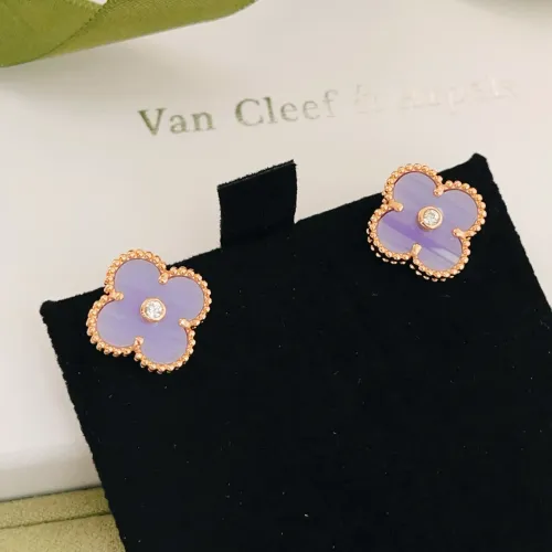 Replica Van Cleef & Arpels Earrings For Women #1406291 $25.00 USD for Wholesale