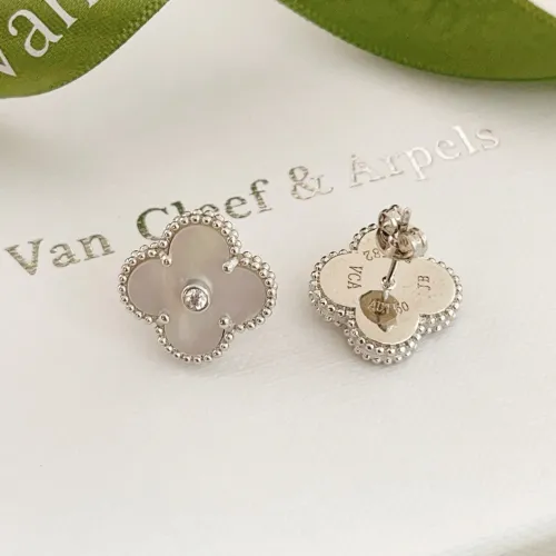 Replica Van Cleef & Arpels Earrings For Women #1406293 $25.00 USD for Wholesale