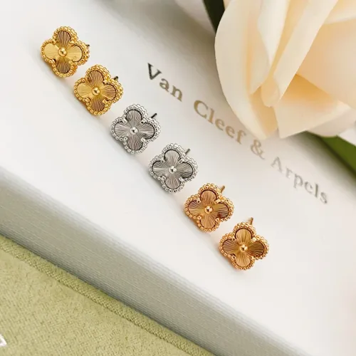 Replica Van Cleef & Arpels Earrings For Women #1406545 $25.00 USD for Wholesale