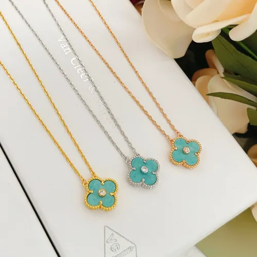 Replica Van Cleef & Arpels Necklaces For Women #1406571 $25.00 USD for Wholesale