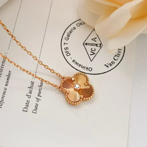 Replica Van Cleef & Arpels Necklaces For Women #1406575 $25.00 USD for Wholesale