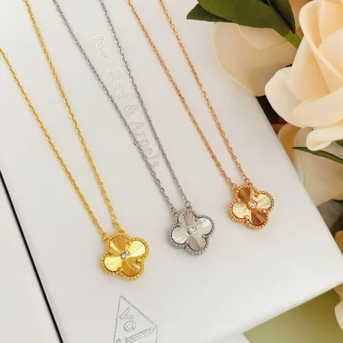 Replica Van Cleef & Arpels Necklaces For Women #1406575 $25.00 USD for Wholesale