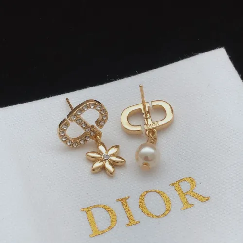Replica Christian Dior Earrings For Women #1406710 $25.00 USD for Wholesale