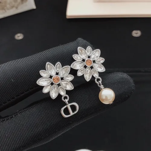 Replica Christian Dior Earrings For Women #1406718 $27.00 USD for Wholesale
