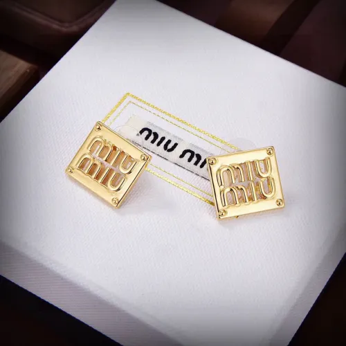 Cheap MIU MIU Earrings For Women #1406767, $$25.00 USD On MIU MIU Earrings