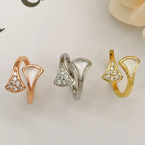 Replica Bvlgari Rings For Women #1406796 $25.00 USD for Wholesale