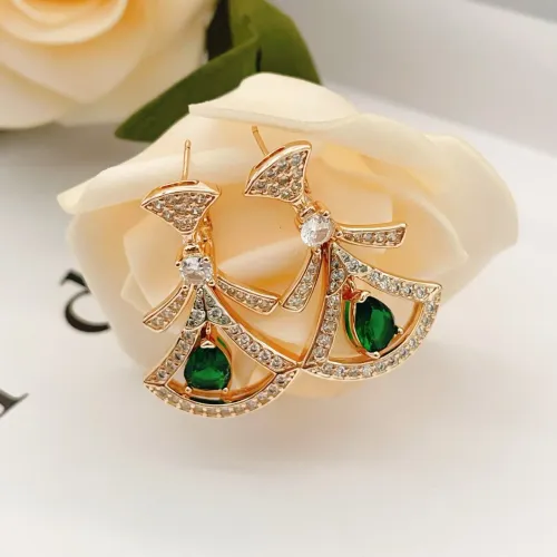 Replica Bvlgari Earrings For Women #1406799 $32.00 USD for Wholesale