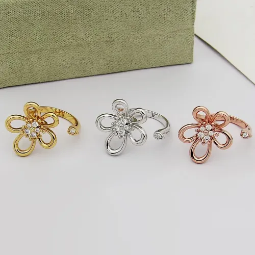 Replica Van Cleef & Arpels Rings In Rose Gold For Women #1406828 $27.00 USD for Wholesale