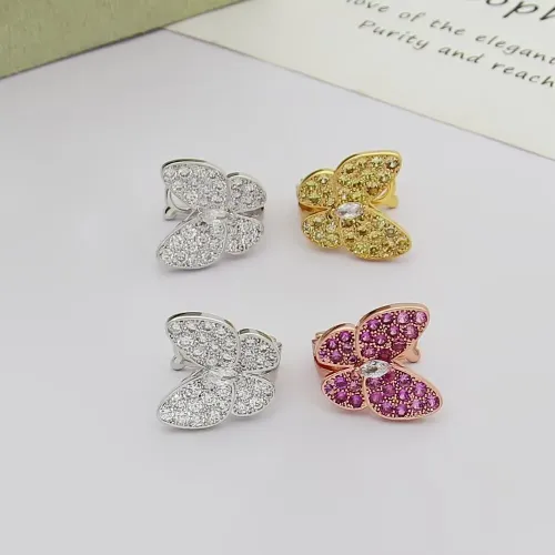 Replica Van Cleef & Arpels Earrings For Women #1406831 $29.00 USD for Wholesale