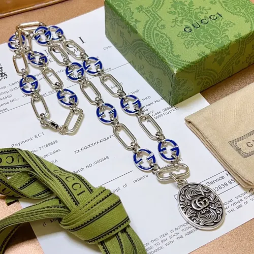Cheap Gucci Necklaces #1406841, $$60.00 USD On Gucci Necklaces