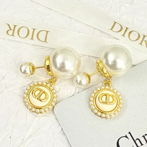 Replica Christian Dior Earrings For Women #1406971 $34.00 USD for Wholesale