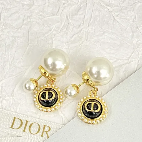 Replica Christian Dior Earrings For Women #1406972 $34.00 USD for Wholesale