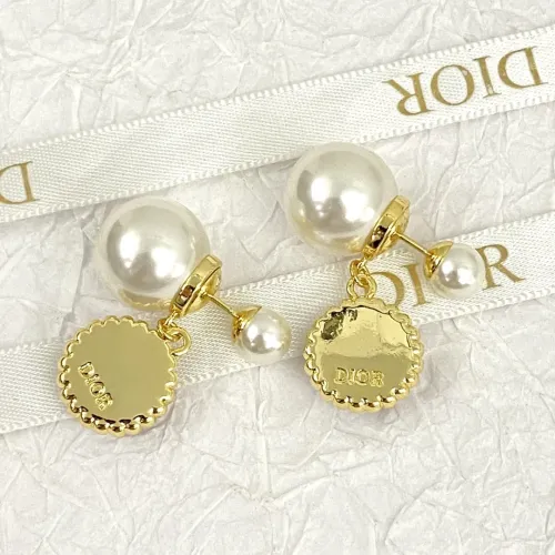 Replica Christian Dior Earrings For Women #1406972 $34.00 USD for Wholesale