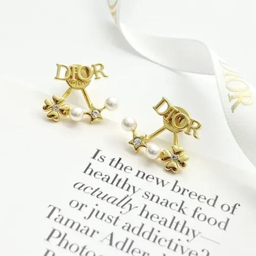 Replica Christian Dior Earrings For Women #1406976 $29.00 USD for Wholesale