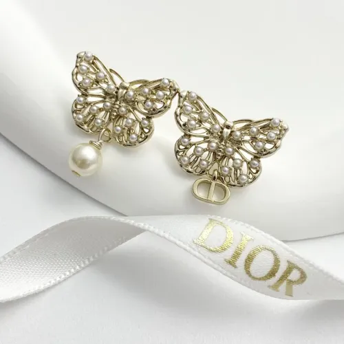 Replica Christian Dior Earrings For Women #1406979 $27.00 USD for Wholesale