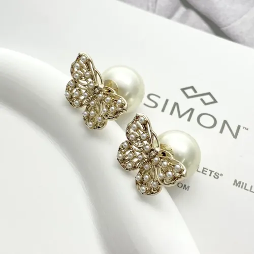 Replica Christian Dior Earrings For Women #1406980 $29.00 USD for Wholesale