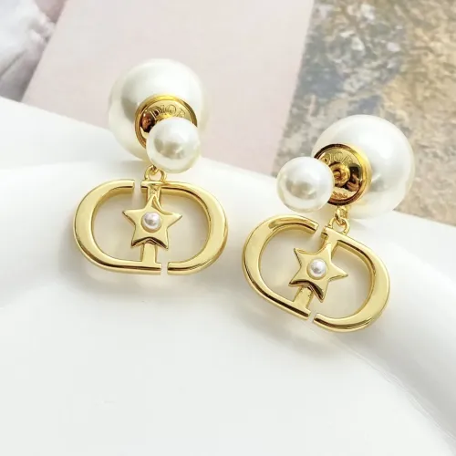 Replica Christian Dior Earrings For Women #1406981 $29.00 USD for Wholesale