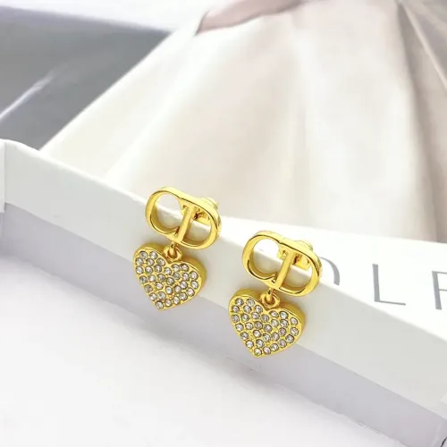 Replica Christian Dior Earrings For Women #1406985 $27.00 USD for Wholesale