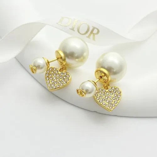 Replica Christian Dior Earrings For Women #1406987 $32.00 USD for Wholesale