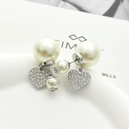 Replica Christian Dior Earrings For Women #1406988 $32.00 USD for Wholesale