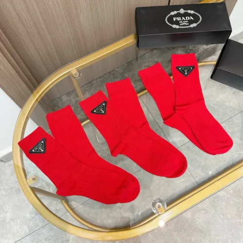 Replica Prada Socks #1407346 $29.00 USD for Wholesale