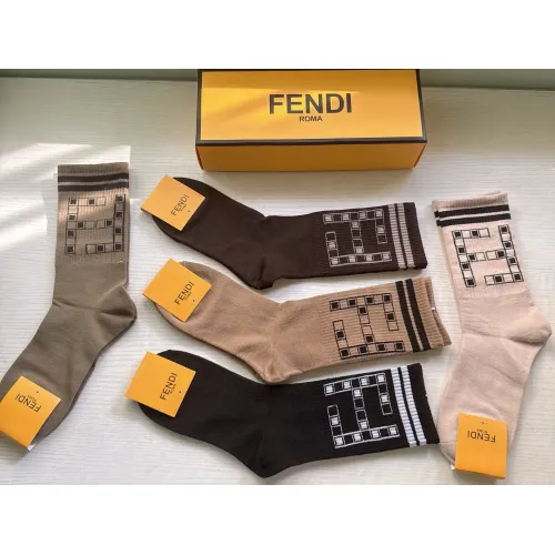 Replica Fendi Socks #1407349 $29.00 USD for Wholesale
