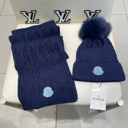 Cheap Moncler Hat and Scarf Set #1407377, $$64.00 USD On Moncler Hat and Scarf and Glove Set