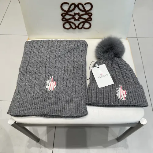 Cheap Moncler Hat and Scarf Set #1407381, $$45.00 USD On Moncler Hat and Scarf and Glove Set