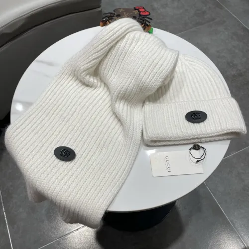 Replica Gucci Hat and Scarf Set #1407385 $64.00 USD for Wholesale