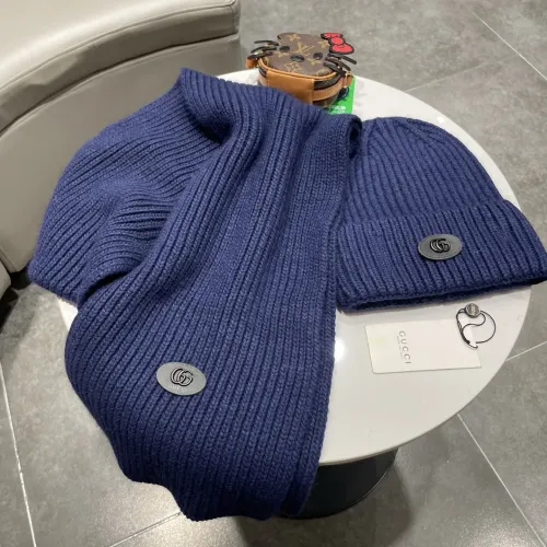 Replica Gucci Hat and Scarf Set #1407386 $64.00 USD for Wholesale