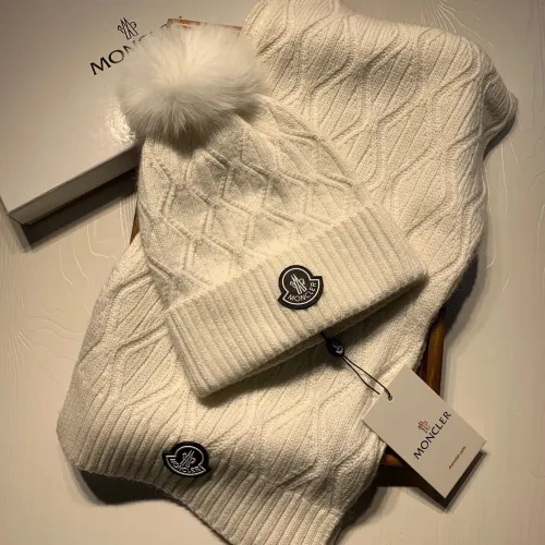 Cheap Moncler Hat and Scarf Set #1407388, $$60.00 USD On Moncler Hat and Scarf and Glove Set