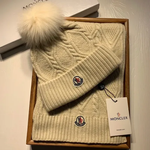 Cheap Moncler Hat and Scarf Set #1407403, $$60.00 USD On Moncler Hat and Scarf and Glove Set