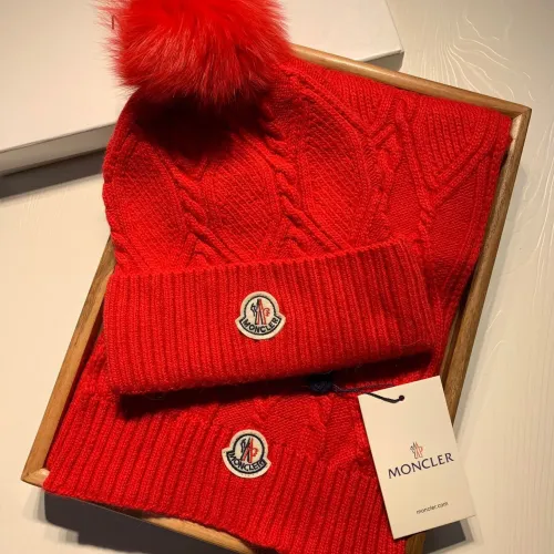 Cheap Moncler Hat and Scarf Set #1407407, $$60.00 USD On Moncler Hat and Scarf and Glove Set