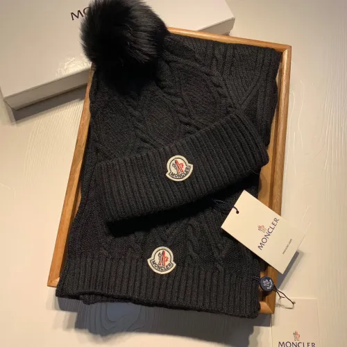 Cheap Moncler Hat and Scarf Set #1407412, $$60.00 USD On Moncler Hat and Scarf and Glove Set