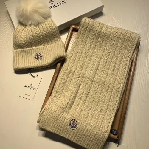 Cheap Moncler Hat and Scarf Set #1407414, $$60.00 USD On Moncler Hat and Scarf and Glove Set