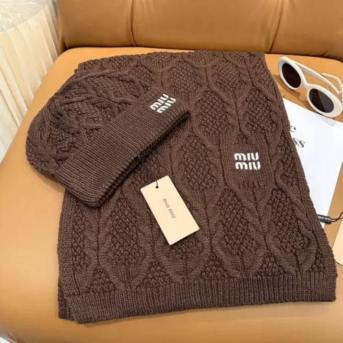 Cheap MIU MIU Hat and Scarf Set #1407500, $$64.00 USD On MIU MIU Hat and Scarf and Glove Set