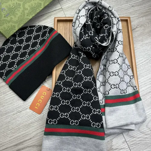 Replica Gucci Hat and Scarf Set #1407504 $52.00 USD for Wholesale